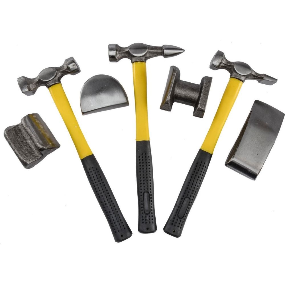 7pc Auto Body Repair Kit – Fiber-Glass Handle