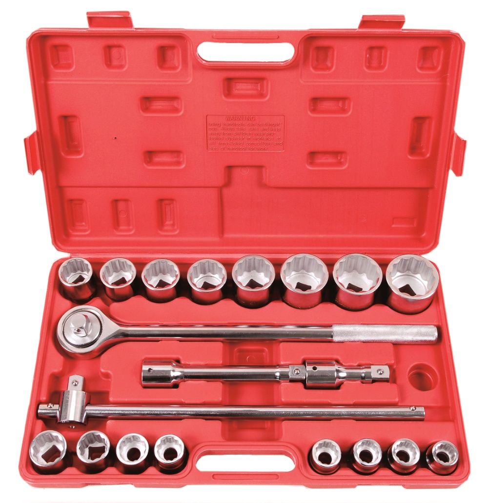 21PC Socket Set 3/4″Dr