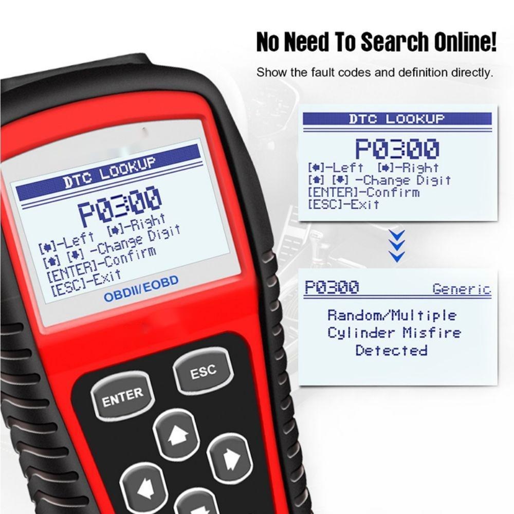 OBD2 Scanner EOBD Code Reader Diagnostic Tool
