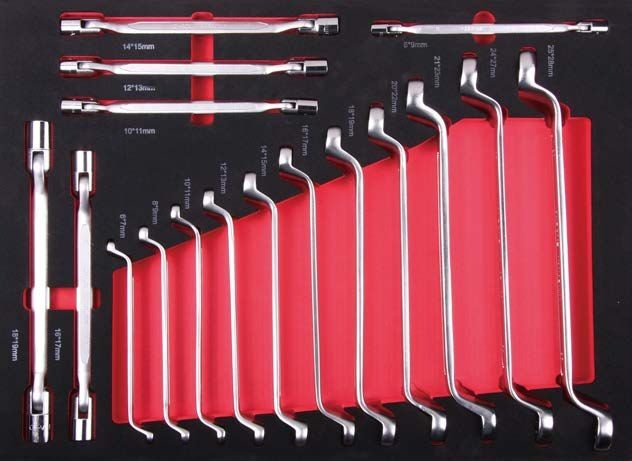 262PCS 7-Drawer Tool Trolley With Tools