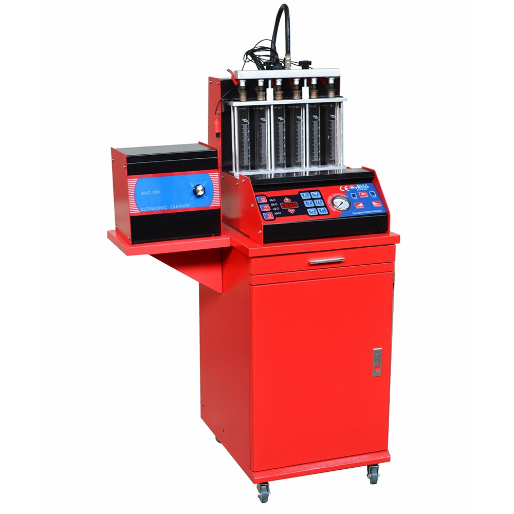 Fuel Injector Analyzer & Cleaner for 4/6/8 Cylinder