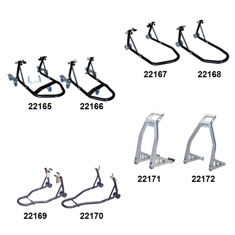 750 – 1000lbs Motorcycle Front / Rear Wheel Floor Stand