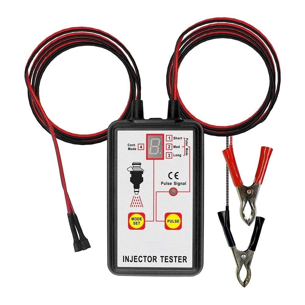 DC12V 4 Pulse Modes Handheld Ignition Fuel Injector Tester