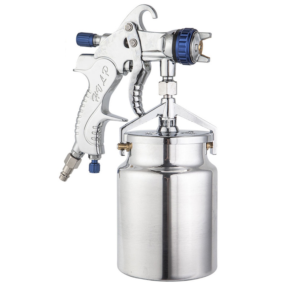 1.4/1.7/2.0mm 1000ML Suction Type Water Base Paint Pneumatic H.V.L.P Spray Gun