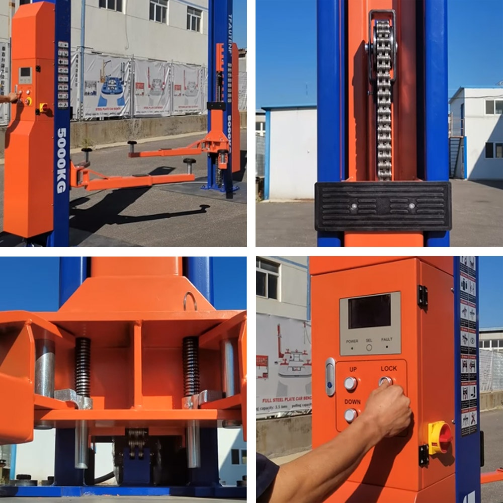 5 Ton Baseless Type Two Post Lift