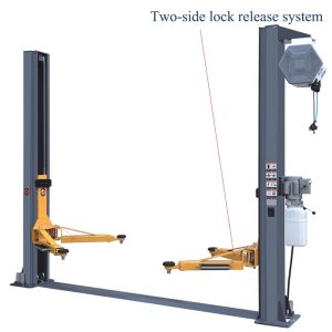 3.5/3.8/4/4.5/5 Ton Reinforced Column Type Two Post Lift