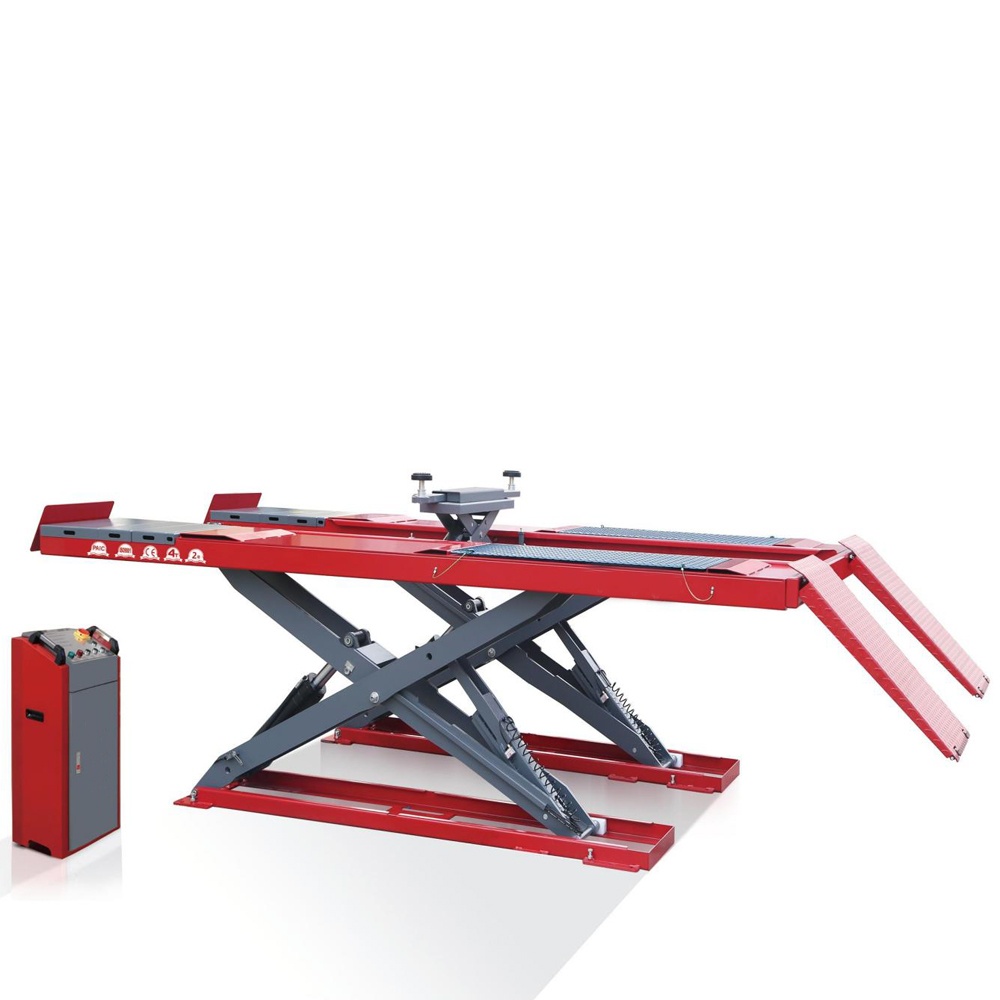 3.5/4/4.5/5.5 Ton On-Ground Low Profile Scissor Alignment Lift