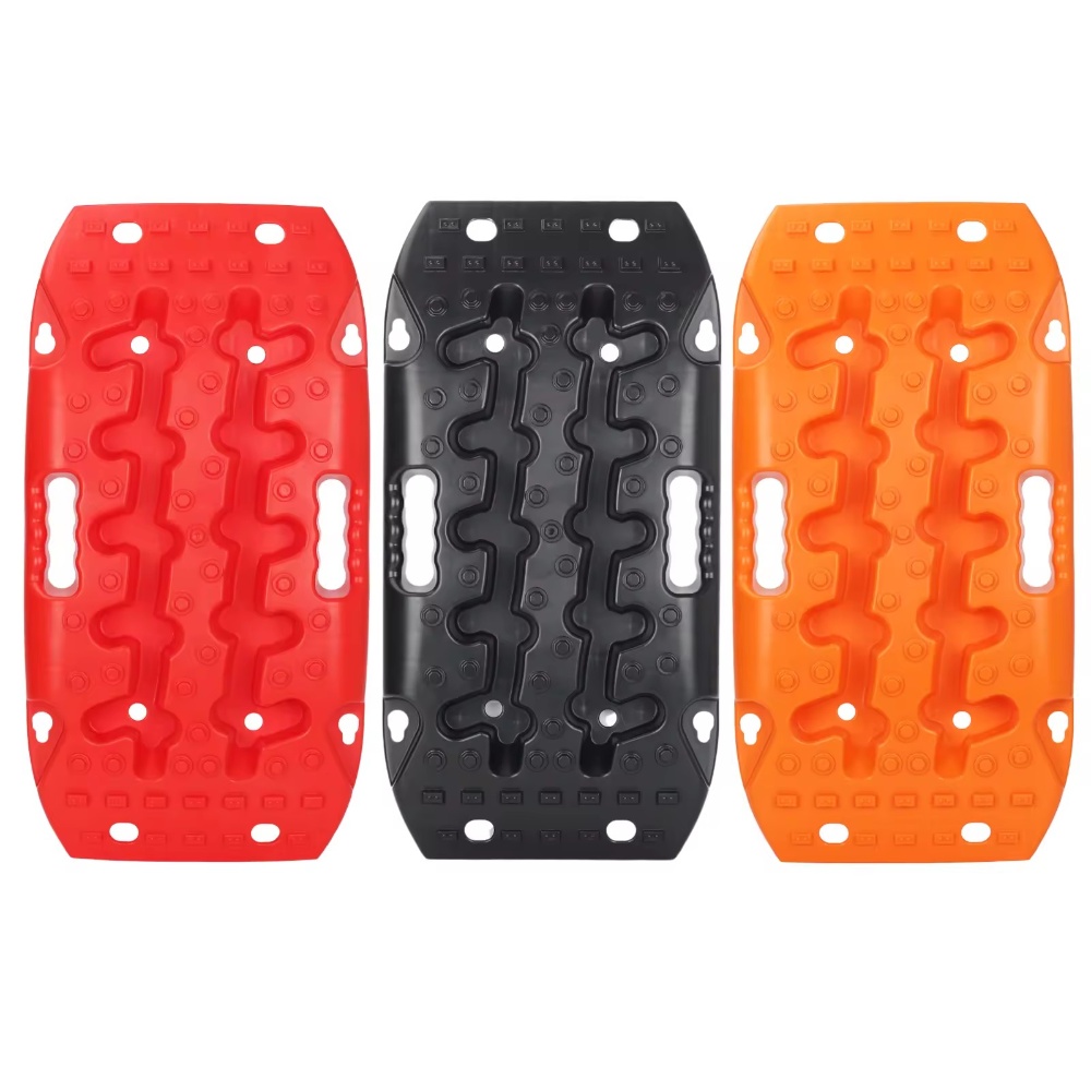 Mini Recovery Track Mats, 4×4 Off Road Recovery Traction Board for Sand Mud Snow