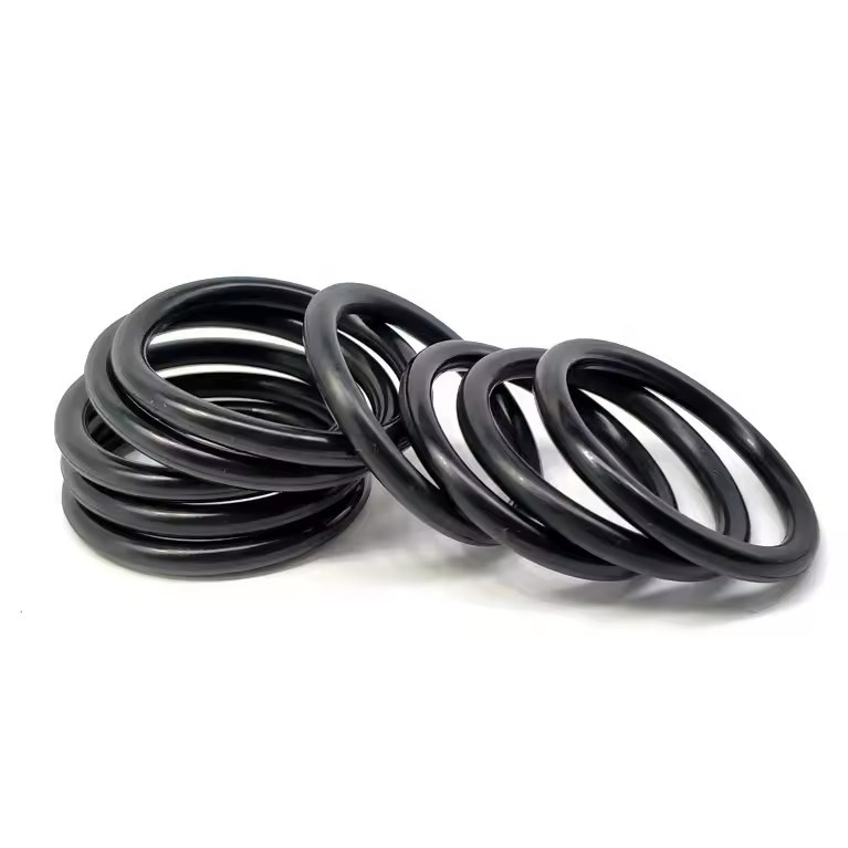 225PC Black NBR Insulation Gasket Washer Seals Black Rubber O Ring Set