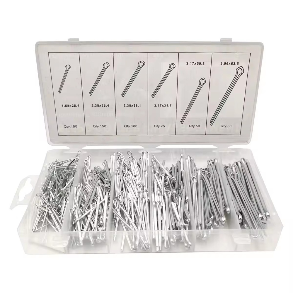 144PC/555PC/1000PC Cotter Pin Assortment