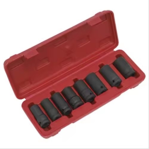 8PCS 1/2″Sq Drive Locking Wheel Nut Removal Set