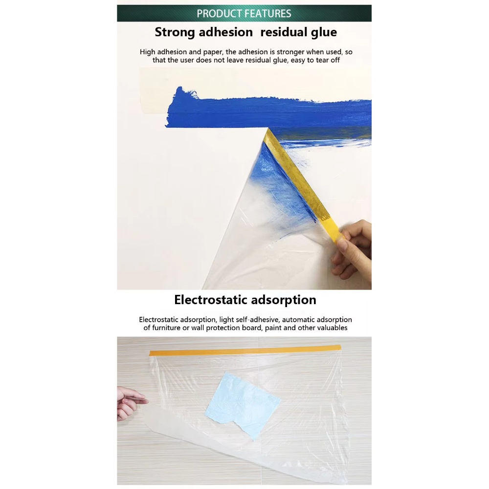 PVC Masking Cover Self-Stick