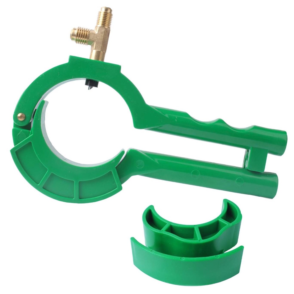 Side Mount Can Tap Valve R134a and R12
