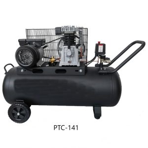 Belt Driven Air Compressor With Cast Cylinder