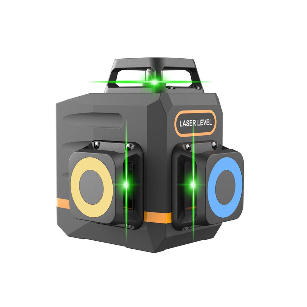 Three 360° Laser Line Level